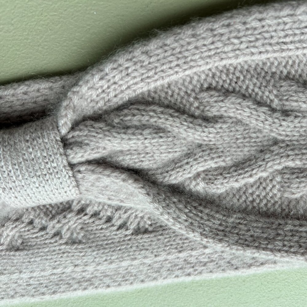 100% cashmere headband - ear warmer